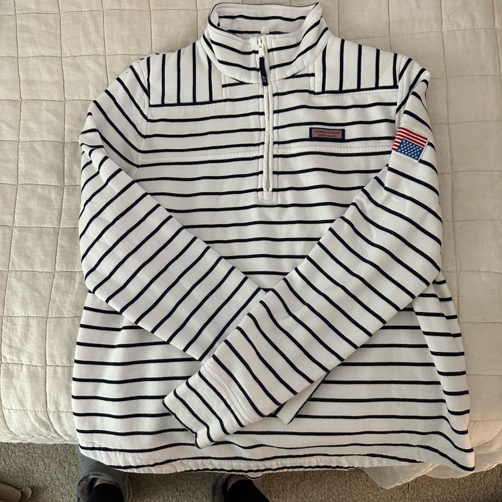 Terry cloth Americana shep shirt